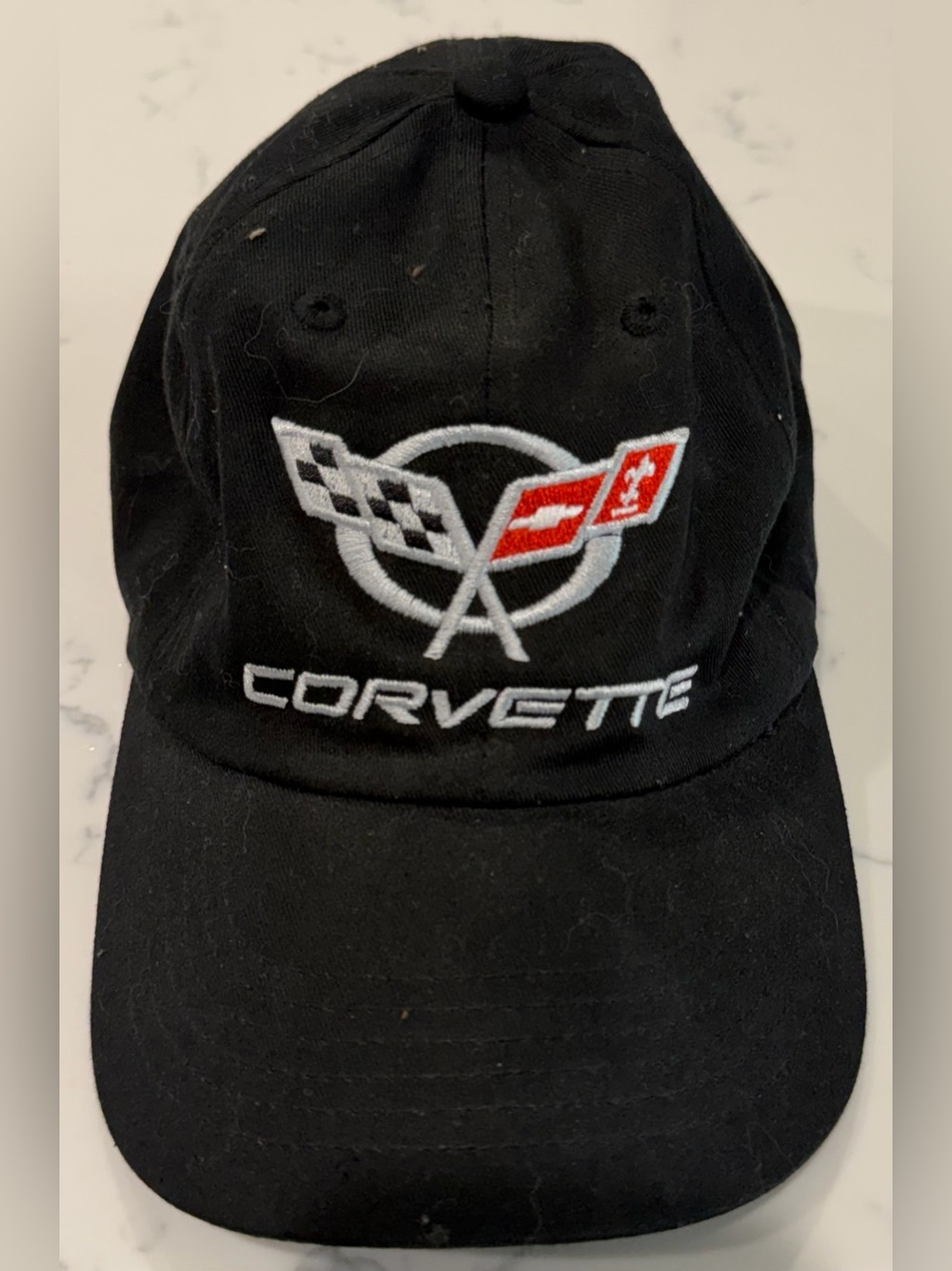 Corvette Hat Officially Licensed Norscot Group Hat Black
